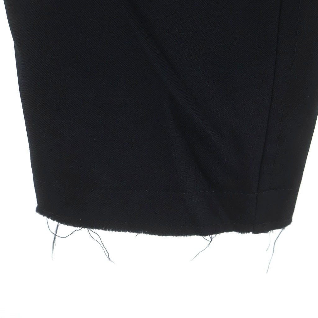 sulvam(サルバム) Classic Bandage Pants クラシック ボンテージ ベルト付き ジップデザイン パンツ ブラック SQ-P52-100