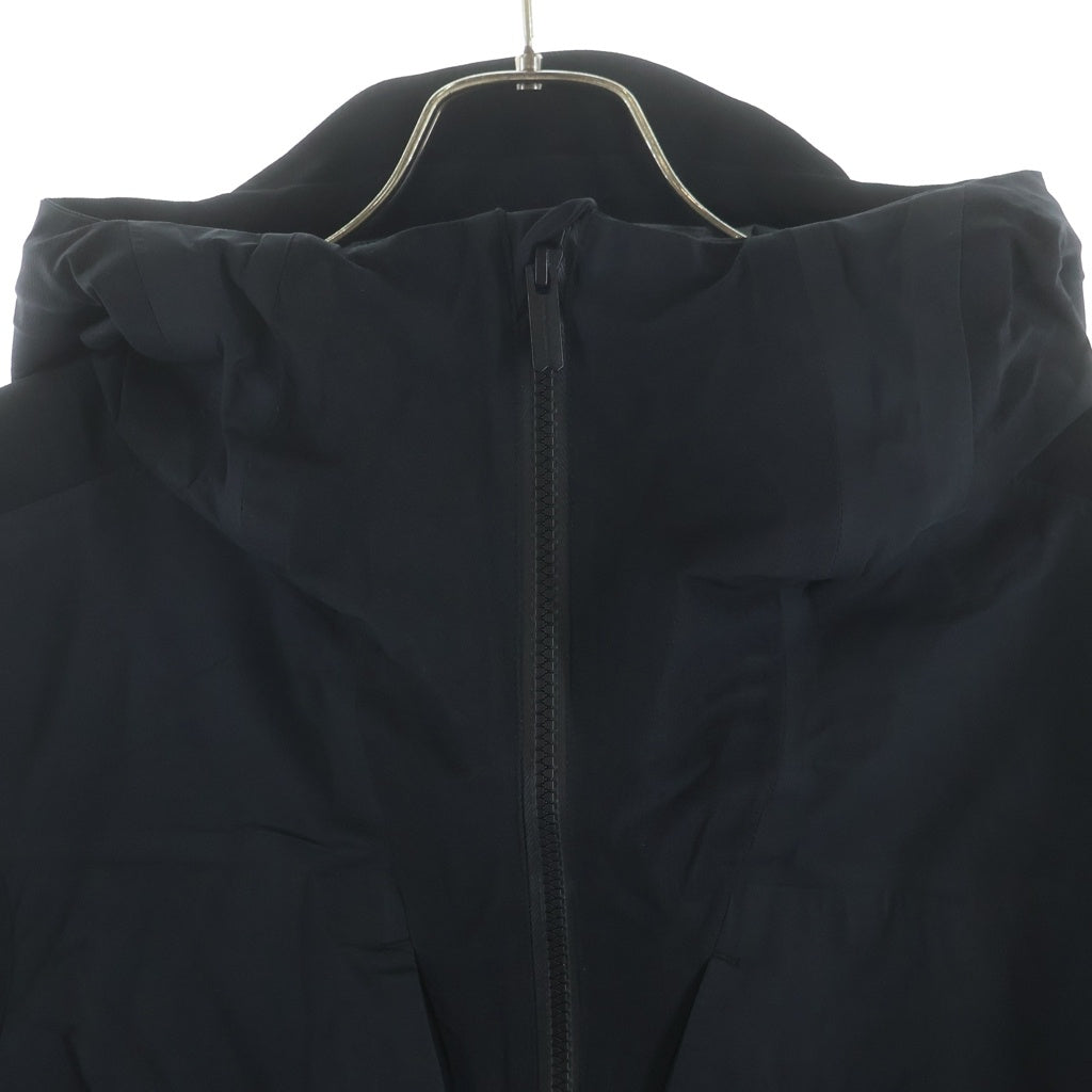 White Mountaineering(ホワイトマウンテニアリング) BLACK LAYER KNOWLEDGE GORE-TEX ゴアテックス ジップアップ マウンテンパーカー ジャケット ブラック BK2671201