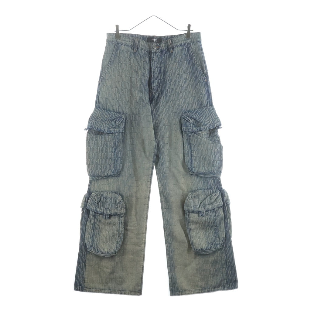 AMIRI(アミリ) Utility Denim Cargo ユーティリティ カーゴパンツ デニム インディゴ SRAW23MDF033SMRBC00