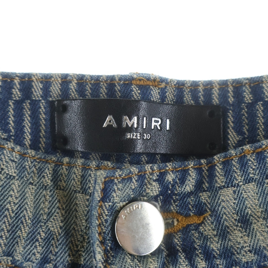 AMIRI(アミリ) Utility Denim Cargo ユーティリティ カーゴパンツ デニム インディゴ SRAW23MDF033SMRBC00