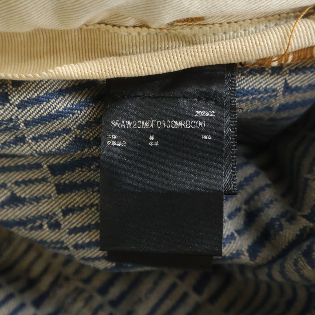 AMIRI(アミリ) Utility Denim Cargo ユーティリティ カーゴパンツ デニム インディゴ SRAW23MDF033SMRBC00