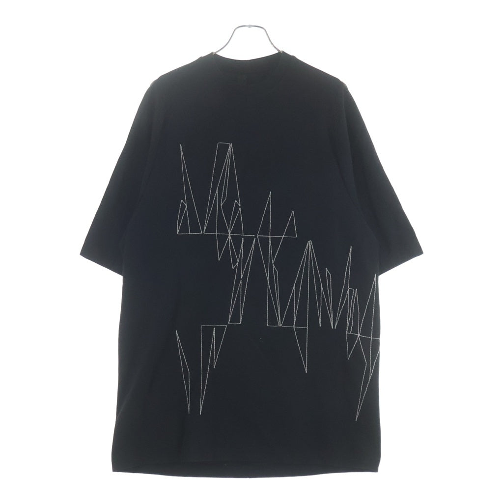 Rick Owens(リックオウエンス) 26SS ×MONCLER JUMBO モンクレール ジャンボ 半袖Tシャツ カットソー ブラック L109N8C00004