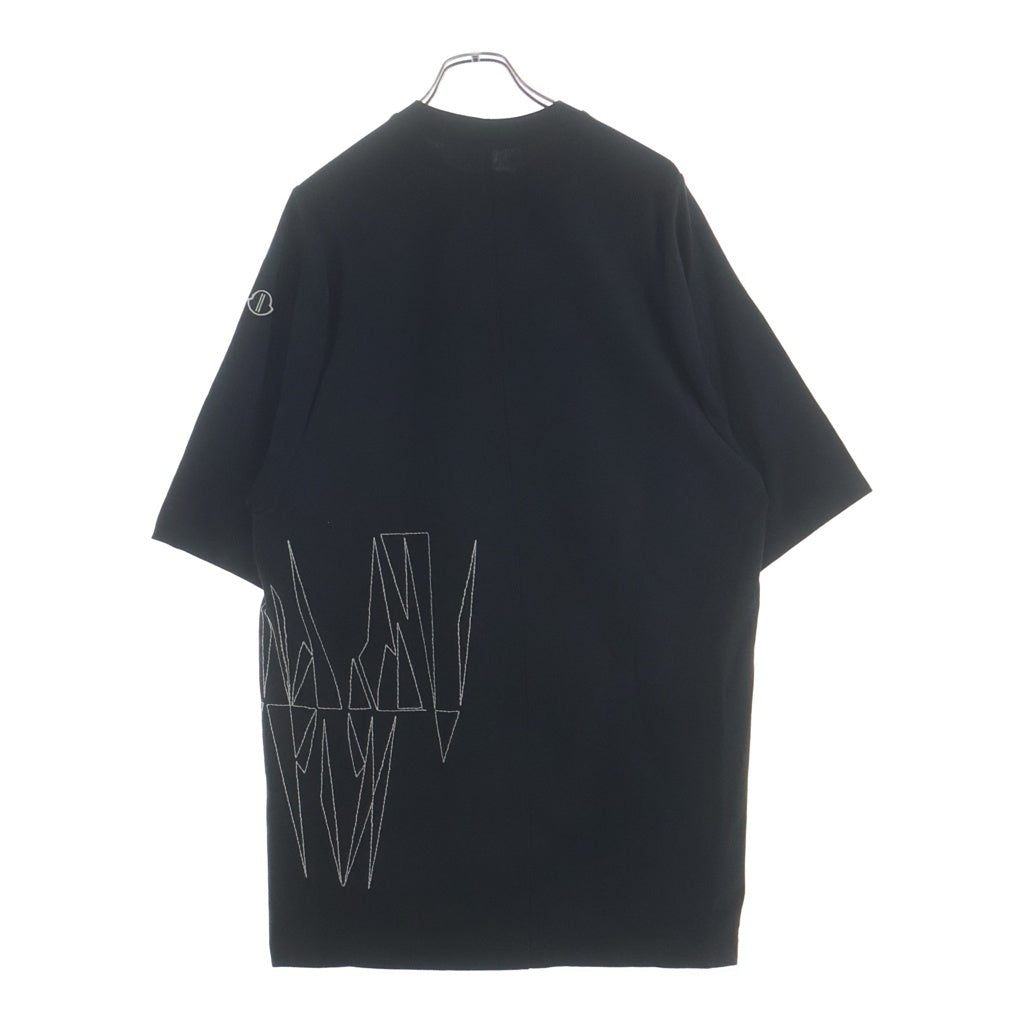 Rick Owens(リックオウエンス) 26SS ×MONCLER JUMBO モンクレール ジャンボ 半袖Tシャツ カットソー ブラック L109N8C00004