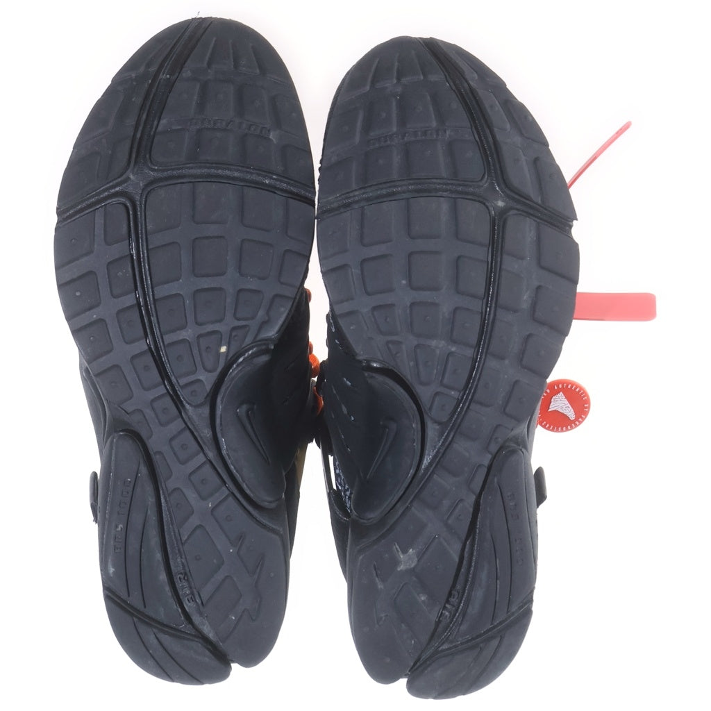 NIKE(ナイキ) ×OFF-WHITE AIR PRESTO AA3830-002 オフホワイト エアプレスト ローカットスニーカー US8/26.0cm ブラック