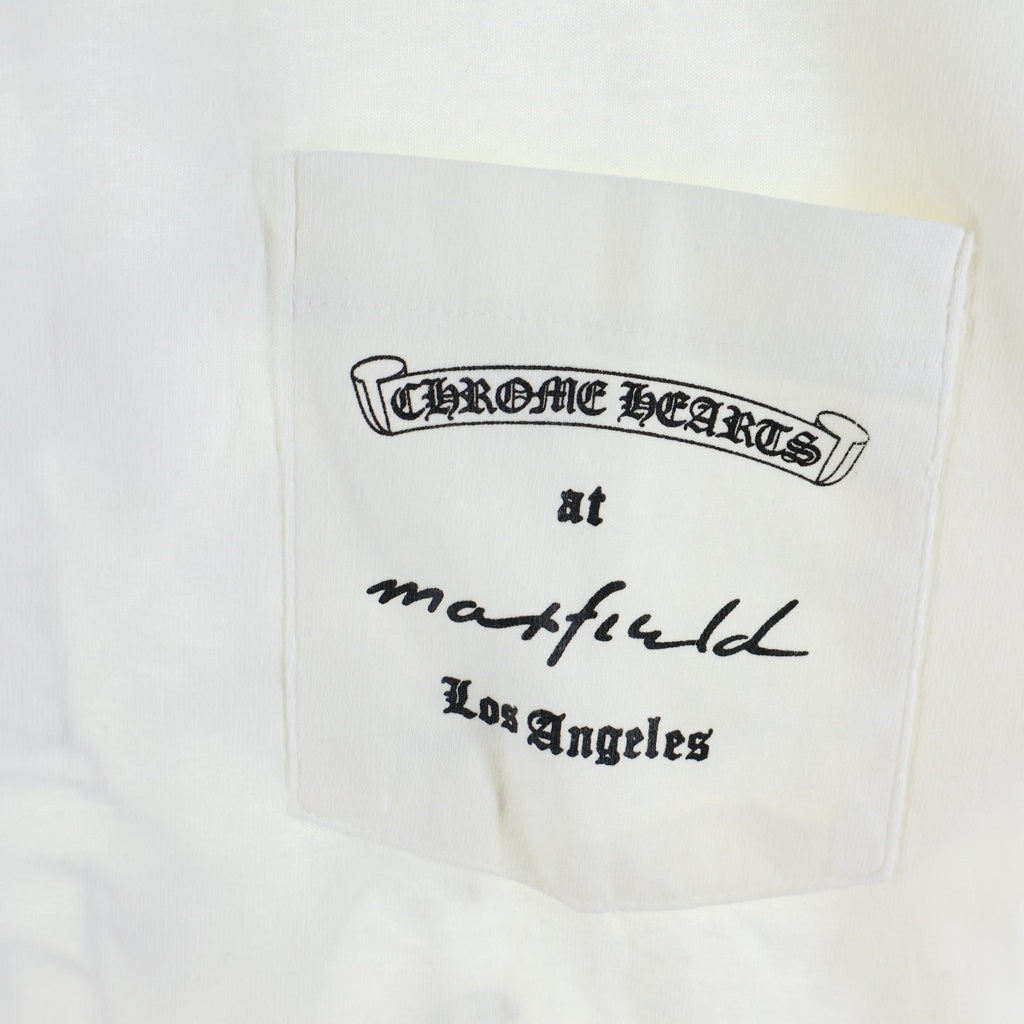 CHROME HEARTS(クロムハーツ) OLD MAXFIELD VINE DAGGER S/S TEE オールド マックスフィールド ヴァインダガー半袖Tシャツ ホワイト -