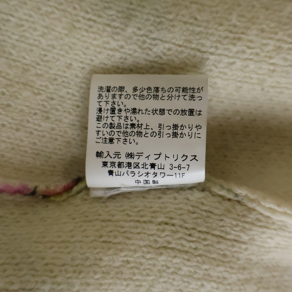 CASABLANCA(カサブランカ) The Road to Knowledge ラウンドネック グラフィックデザイン ニット セーター ホワイト MF24-KW-804-01