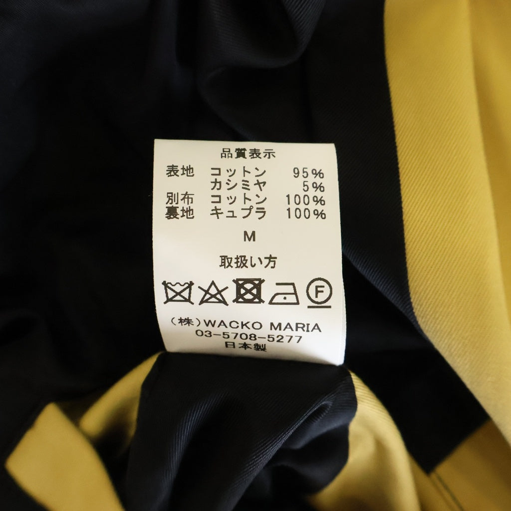 WACKO MARIA(ワコマリア) 26SS SOLBIATI LEOPARD JACKET ソルビアティ レオパード ジャケット 26SS-WMO-BL10 イエロー