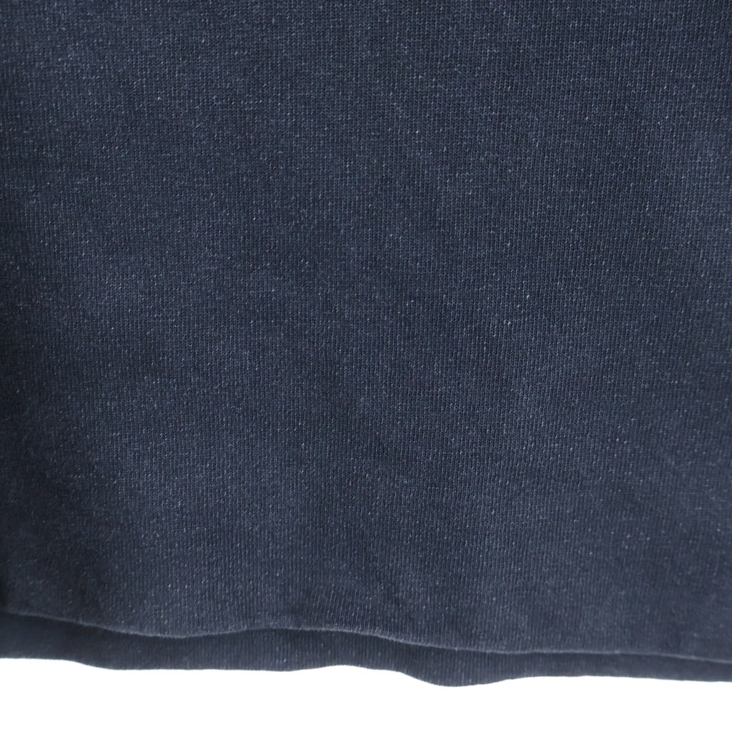 Yeezy Gap Engineered by Balenciaga(イージー ギャップ エンジニアードバイ バレンシアガ) Dove No Seam Tee ダヴノーシームティー モックネックロゴプリントクルーネック半袖Tシャツ ブラック