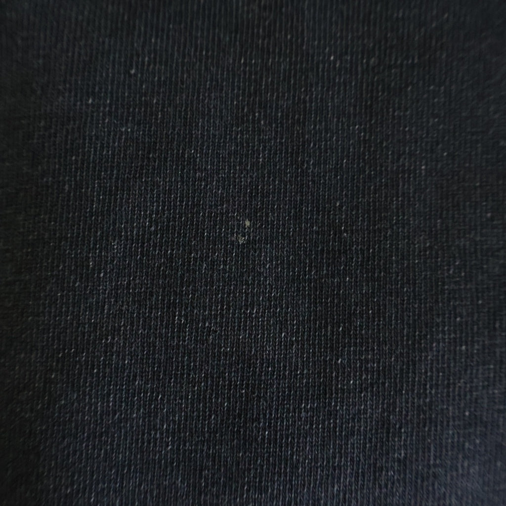 Yeezy Gap Engineered by Balenciaga(イージー ギャップ エンジニアードバイ バレンシアガ) Dove No Seam Tee ダヴノーシームティー モックネックロゴプリントクルーネック半袖Tシャツ ブラック