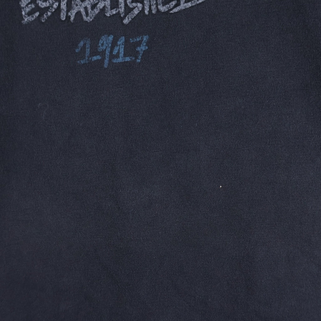 BALENCIAGA(バレンシアガ) 23AW Off Shore Oversized T-shirt ヴィンテージ加工 オーバーサイズド 半袖Tシャツ カットソー 739028 TPVM8 チャコールグレー