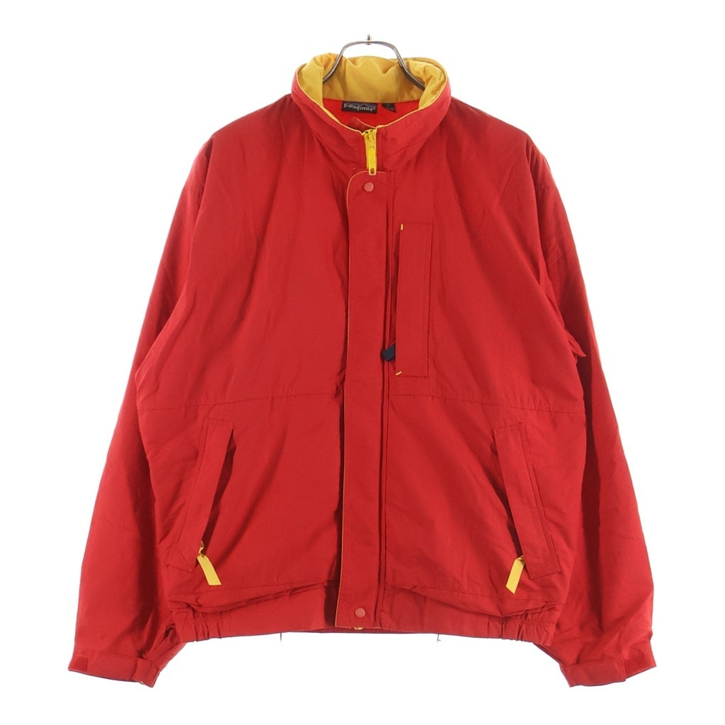 PATAGONIA(パタゴニア) 80S Vintage ヴィンテージ ナイロン ダブルジップ トラックジャケット イエロー/レッド