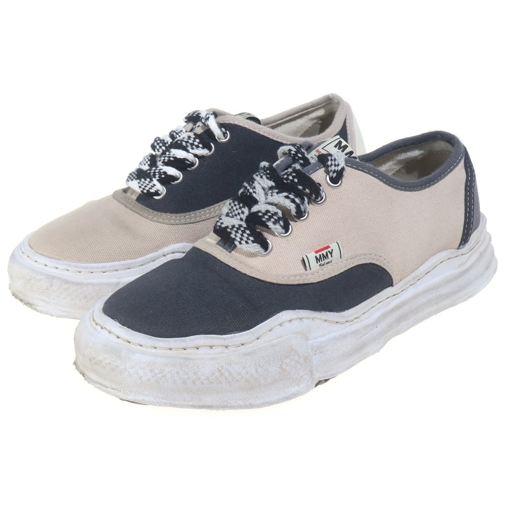 MAISON MIHARAYASUHIRO(メゾンミハラヤスヒロ) BAKER OG Sole ベイカー オリジナルソール ローカットスニーカー ベージュ/ブラック A16 FW737