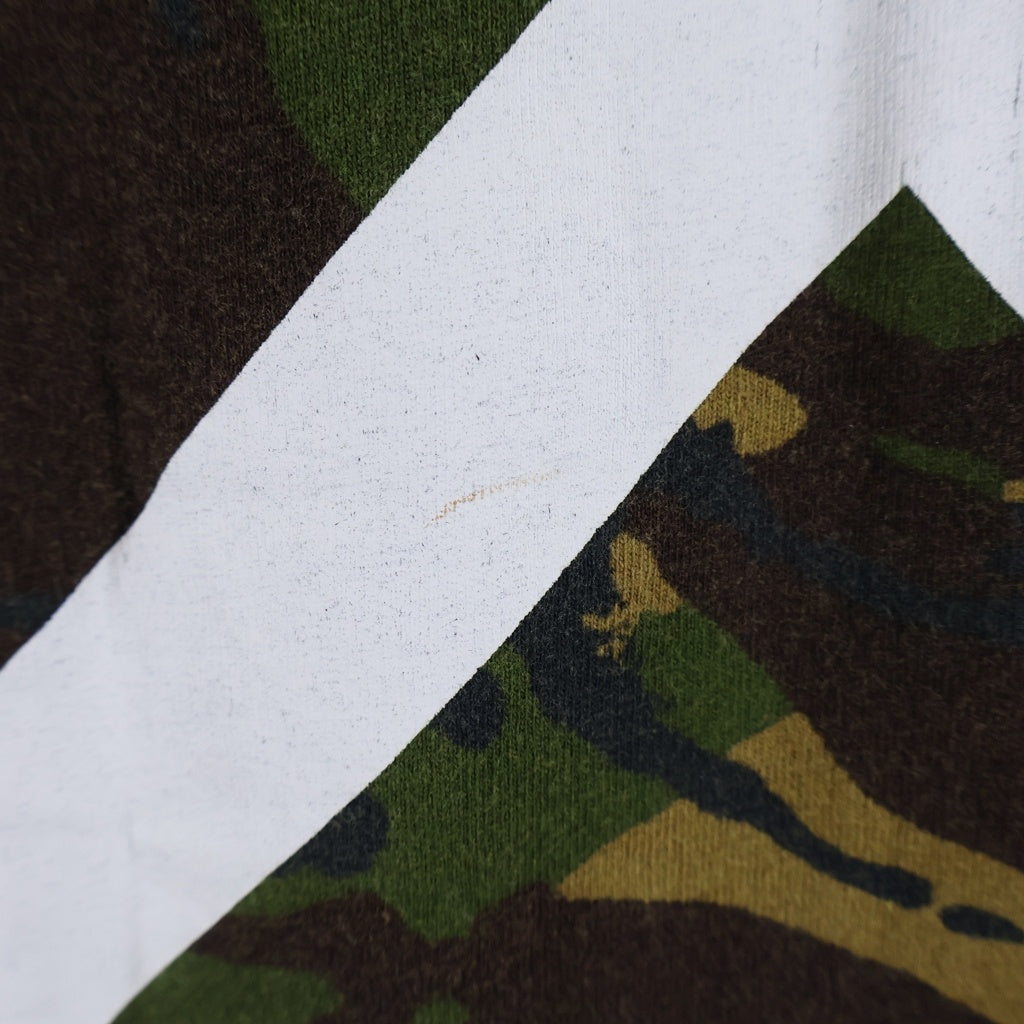 OFF-WHITE(オフホワイト) Cross Arrow Camouflage Cotton T-shirts クロスアローカモフラージュコットンTシャツ ロゴプリントクルーネック半袖Tシャツ OMAA002S18878012 カモ