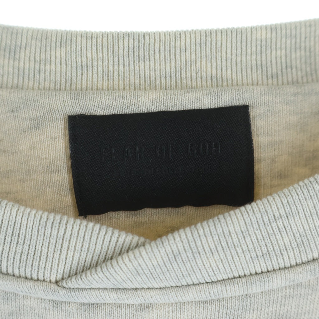 FEAR OF GOD(フィアオブゴッド) 21SS Seventh Collection League Sweatshirts ニグロリーグスウェットシャツ フェルトロゴクルーネックスウェットシャツ グレー
