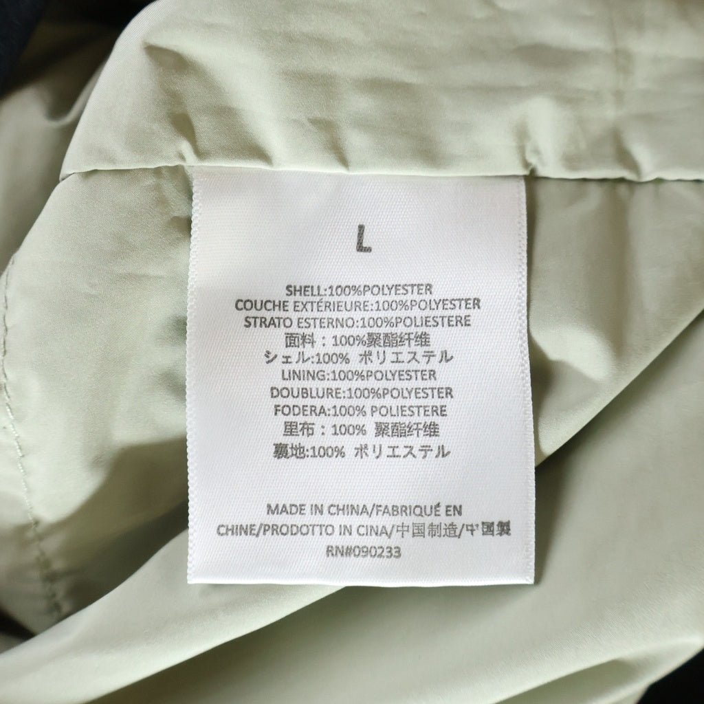 FEAR OF GOD ESSENTIALS(フィアオブゴッド エッセンシャルズ) Rubber Logo Nylon Cargo Pants ラバーロゴナイロンカーゴパンツ 中綿フラップポケットカーゴパンツ ライトグリーン