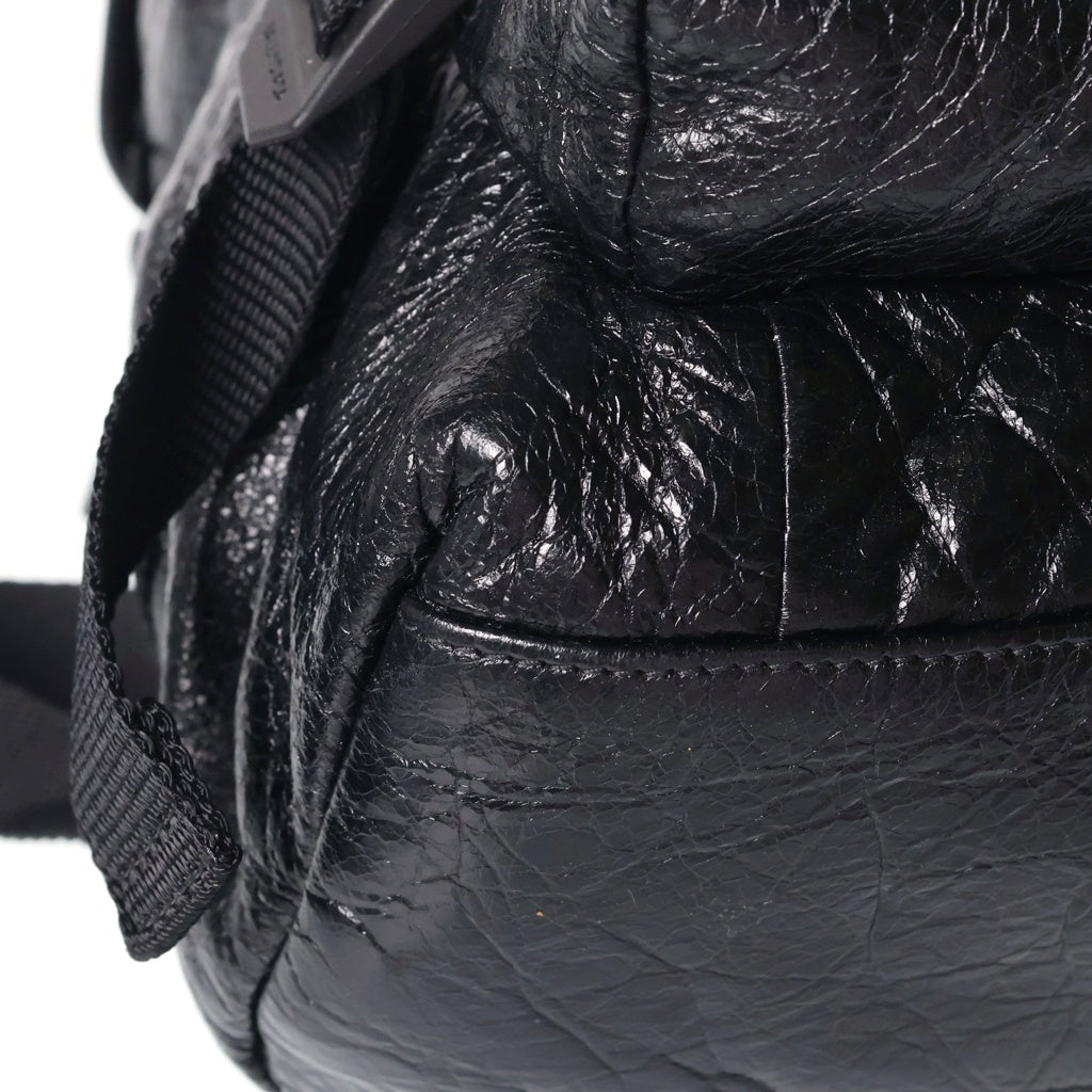 BALENCIAGA(バレンシアガ) アーミー 2WAY リュックサック ショルダーバッグ レザー ブラック -