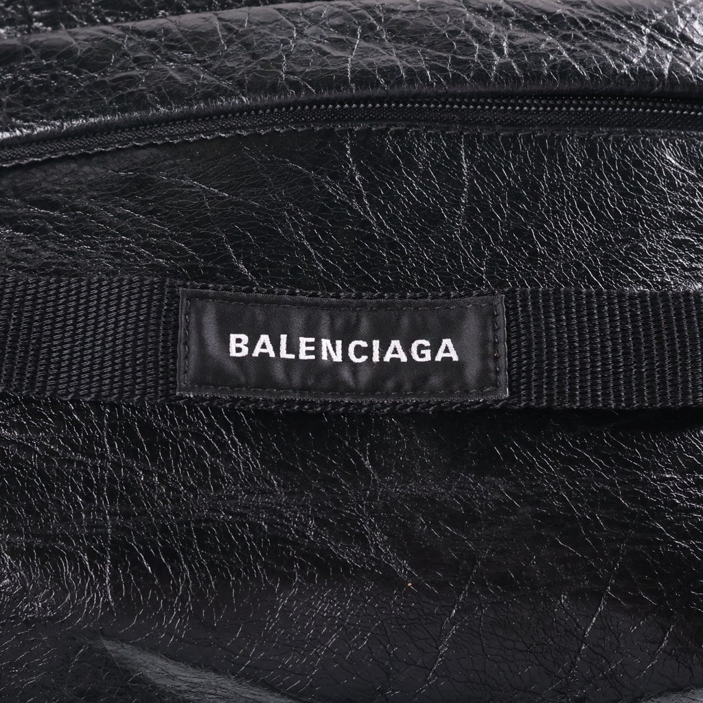 BALENCIAGA(バレンシアガ) アーミー 2WAY リュックサック ショルダーバッグ レザー ブラック -