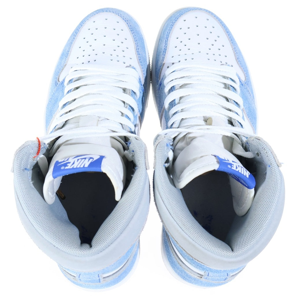 NIKE(ナイキ) AIR JORDAN1 HIGH OG HYPER ROYAL エアジョーダン1 ハイパーロイヤル ハイカットスニーカー 555088-402 US8/26.0cm ホワイト/ブルー