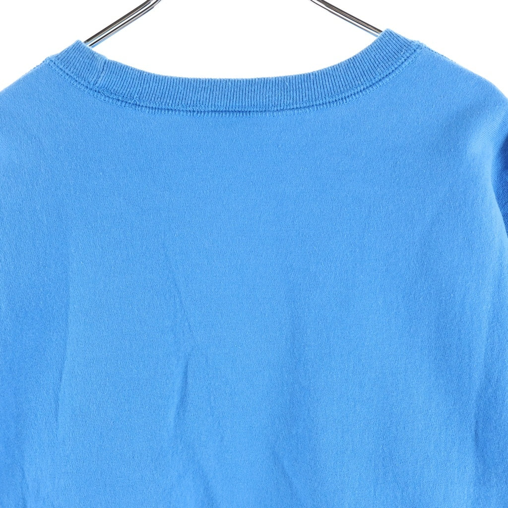 SUPREME(シュプリーム) 18AW Box Logo Crewneck Sweatshirts ボックスロゴクルーネックスウェットシャツ ロゴ刺繍スウェットトレーナー ブルー