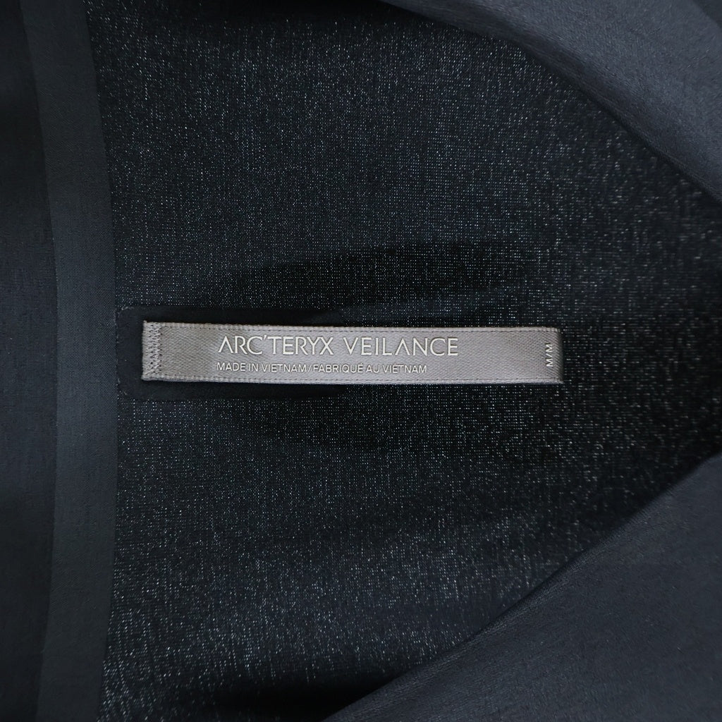 ARC'TERYX(アークテリクス) VEILANCE Metron SS Polo Shirts ヴェイランス メトロンショートスリーブポロシャツ シームレス半袖ポロシャツ X00000772001 ブラック
