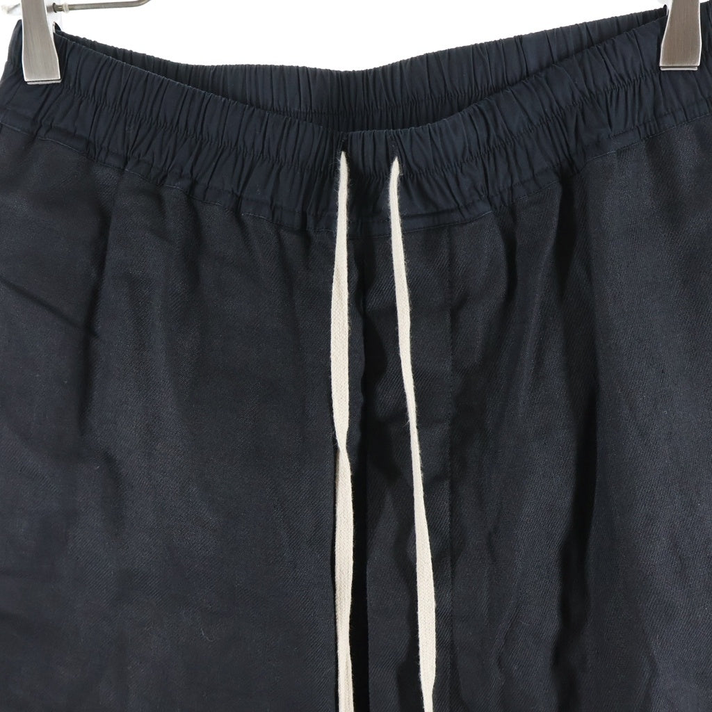 Rick Owens(リックオウエンス) 18AW SISYPHUS Pods Shorts シーシュポス期 ポッズショーツ ドローストリングサルエルハーフパンツ RU18F1384-SK ブラック