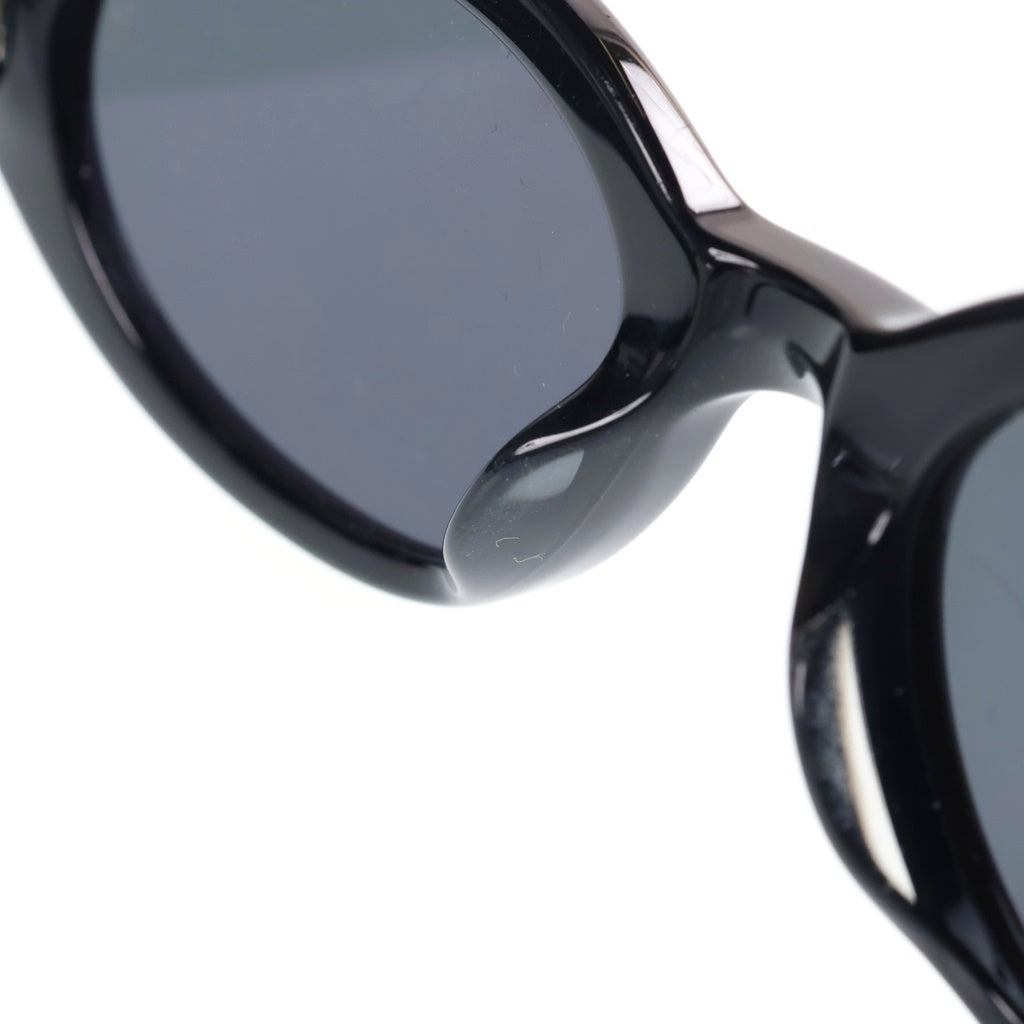 GENTLE MONSTER(ジェントルモンスター) ×Maison Margiela MM107 オーバルフレームサングラス 眼鏡 ブラック