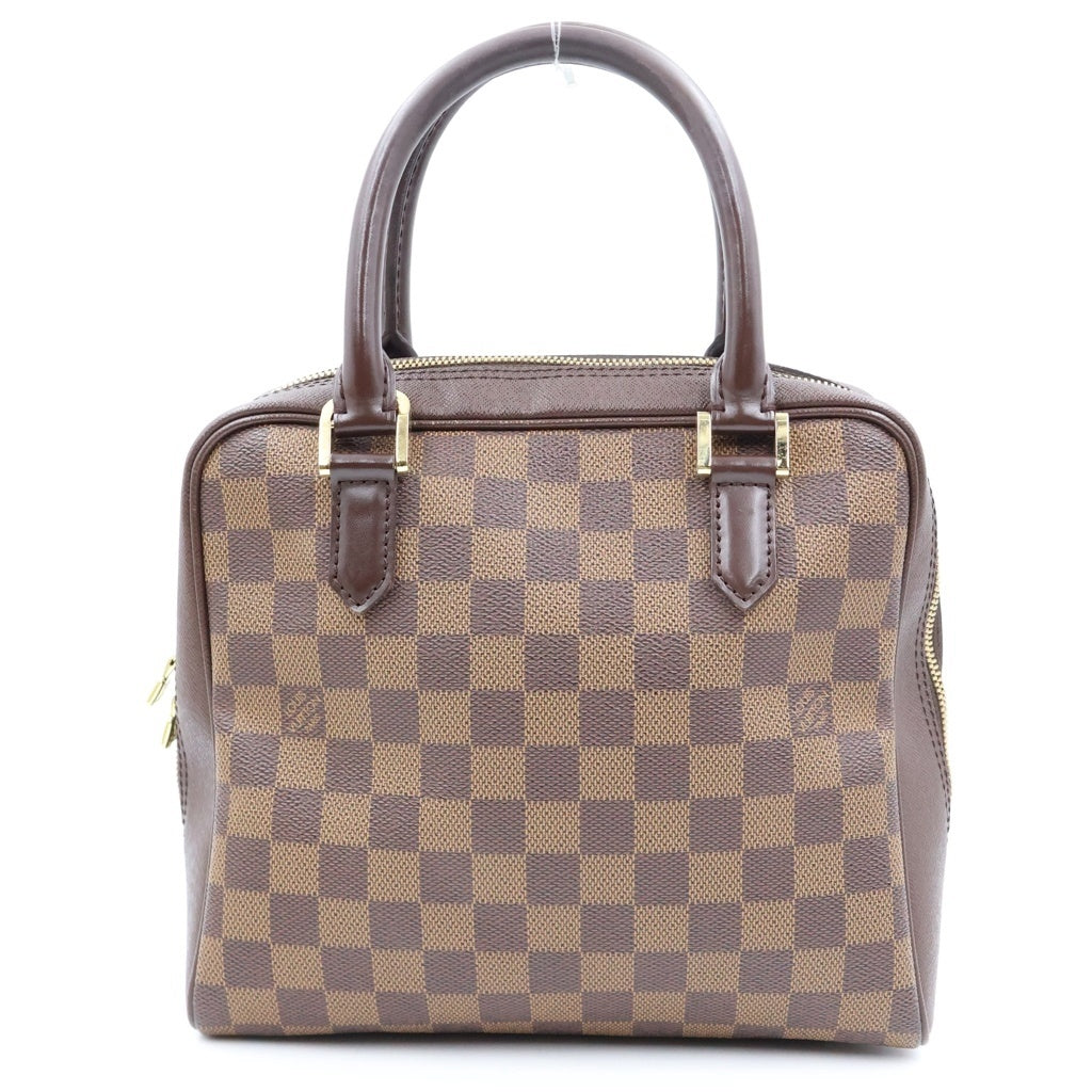 LOUIS VUITTON(ルイヴィトン) ダミエブレラ チェッカー総柄レザーハンドバッグ N51150 ブラウン
