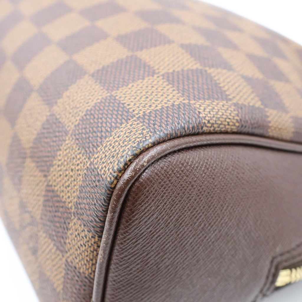 LOUIS VUITTON(ルイヴィトン) ダミエブレラ チェッカー総柄レザーハンドバッグ N51150 ブラウン