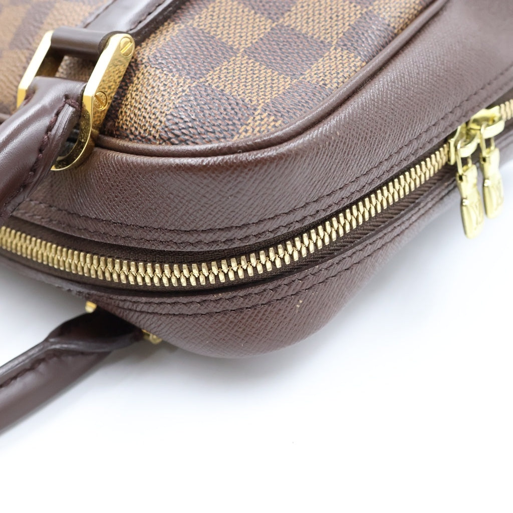 LOUIS VUITTON(ルイヴィトン) ダミエブレラ チェッカー総柄レザーハンドバッグ N51150 ブラウン
