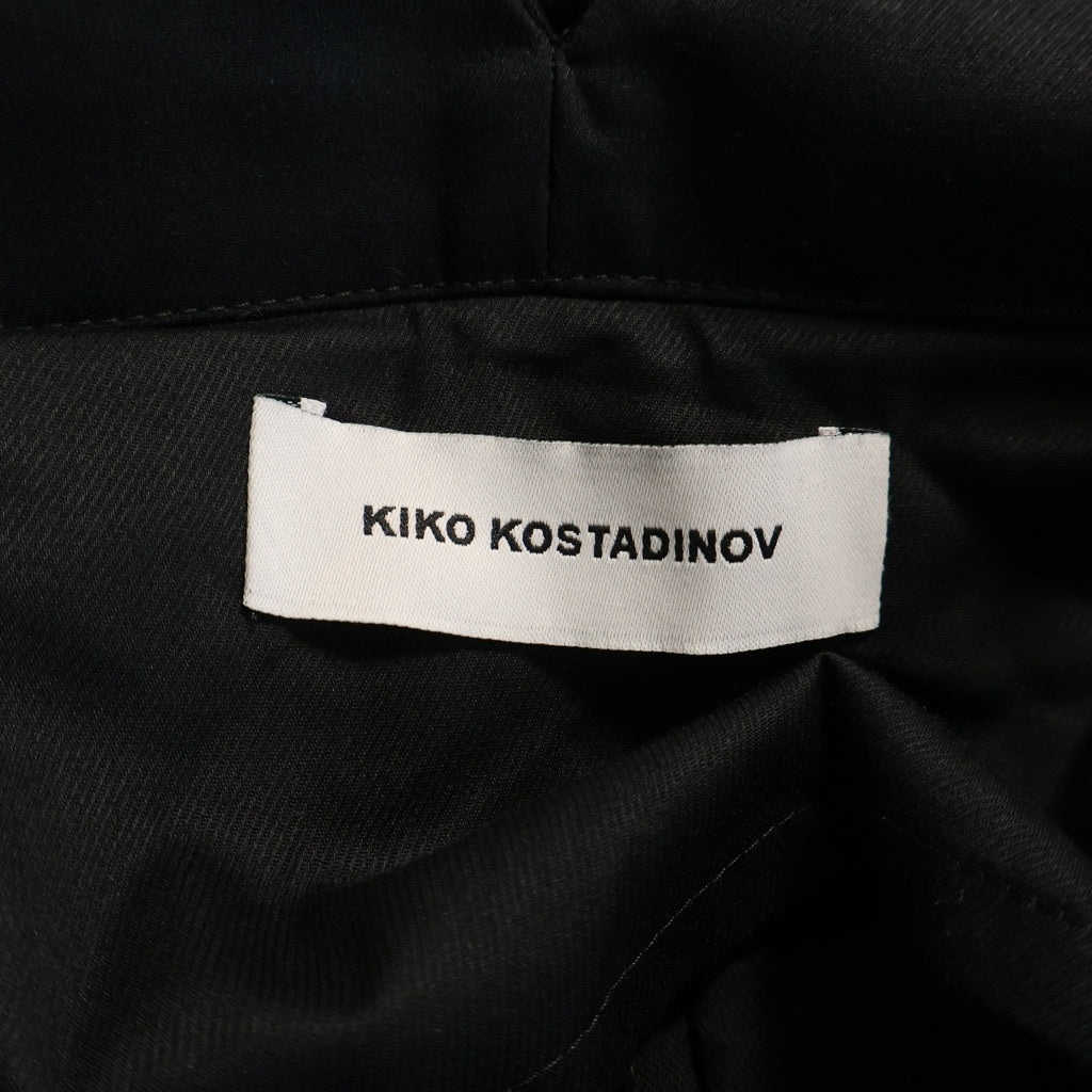 KIKO KOSTADINOV(キココスタディノフ) 25AW Empire Of Rain エンパイアオブレイン期 Kormos Military Trouser コルモスミリタリートラウザー モチーフ刺繍側章スラックス ドレスパンツ 00192025