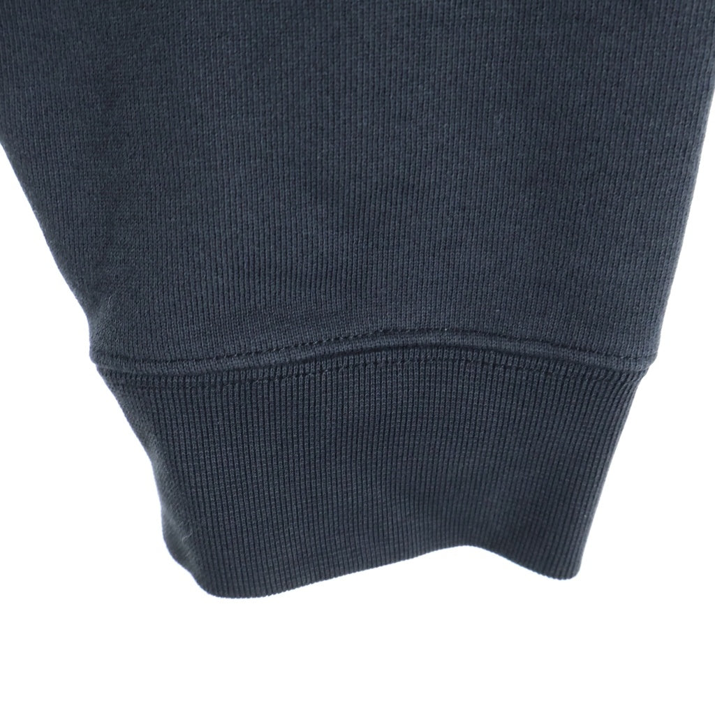 VETEMENTS(ヴェトモン) 25AW POLIZEI Zip Up Hoodie ポリツァイジップアップフーディー ロゴプリントジップアップパーカー ブラック