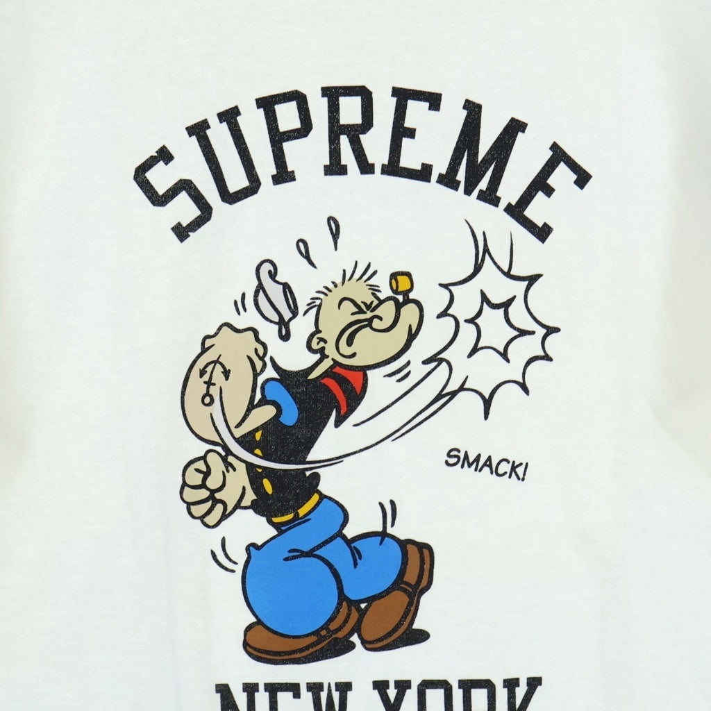 SUPREME(シュプリーム) 10AW POPEYE TEE ポパイT 半袖Tシャツ カットソー ホワイト