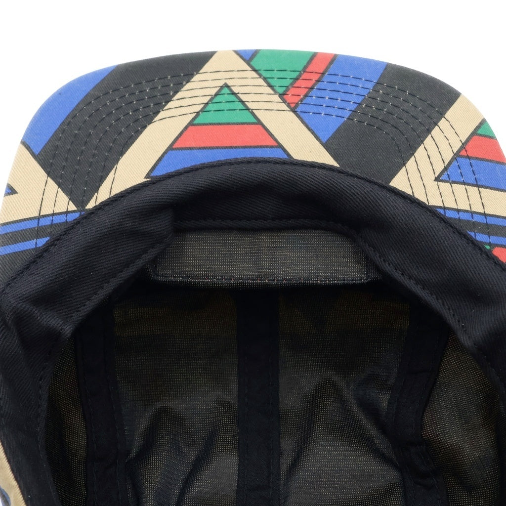 SUPREME(シュプリーム) Geometric Camp Cap 幾何学模様 ジオメトリック キャンプ キャップ 帽子 マルチカラー