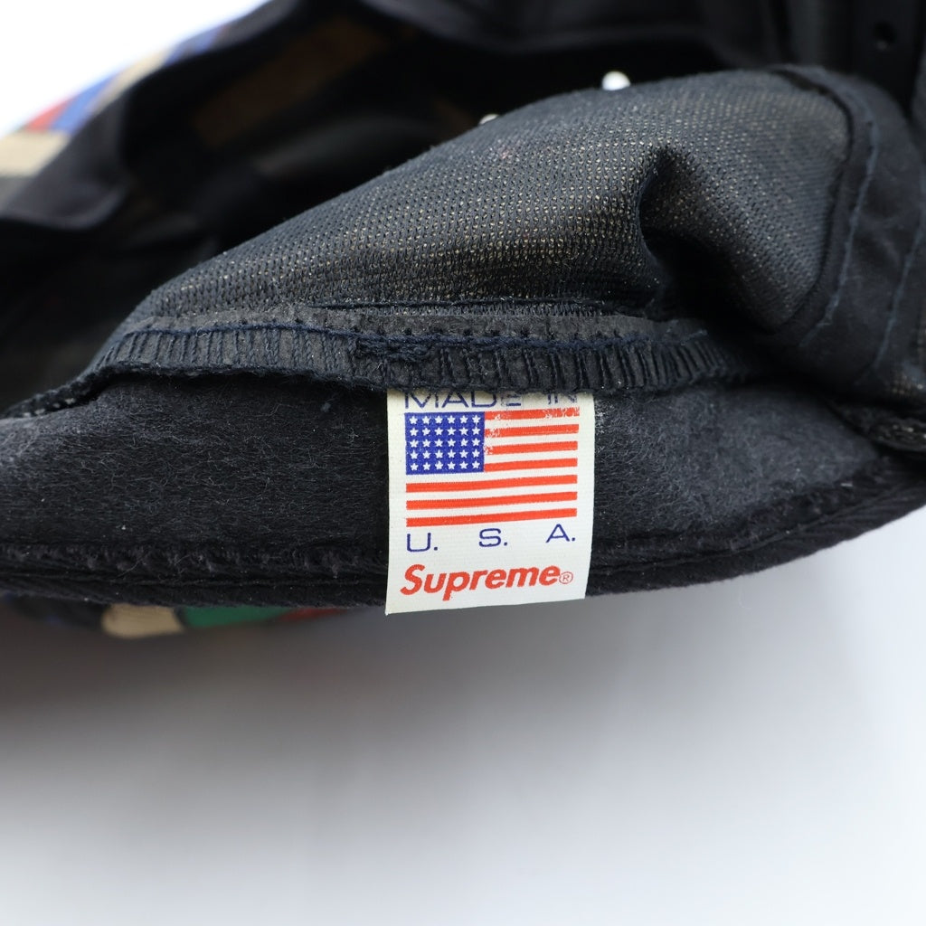 SUPREME(シュプリーム) Geometric Camp Cap 幾何学模様 ジオメトリック キャンプ キャップ 帽子 マルチカラー