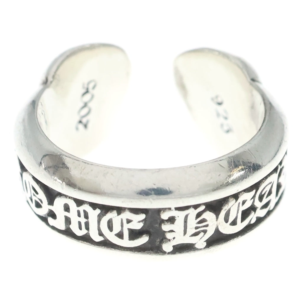 CHROME HEARTS(クロムハーツ) SM SCROLL LABEL スモールスクロールラベル リング シルバー BCA413