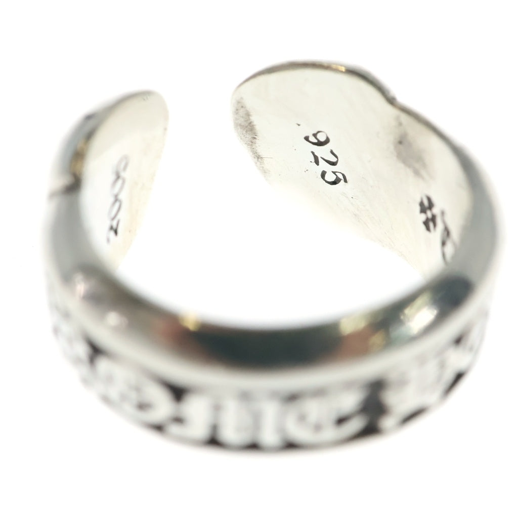 CHROME HEARTS(クロムハーツ) SM SCROLL LABEL スモールスクロールラベル リング シルバー BCA413