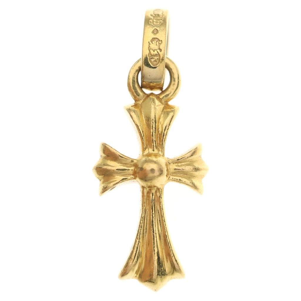 CHROME HEARTS(クロムハーツ) 22K CRS BBYFAT ベイビーファットクロス ペンダントトップ ゴールドBCA037