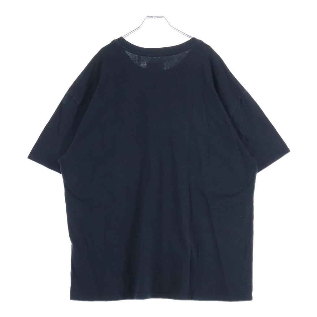FEAR OF GOD ESSENTIALS(フィアオブゴッド エッセンシャルズ) LOGO S/S TEE フロントプリントクルーネック半袖Tシャツ ブラック