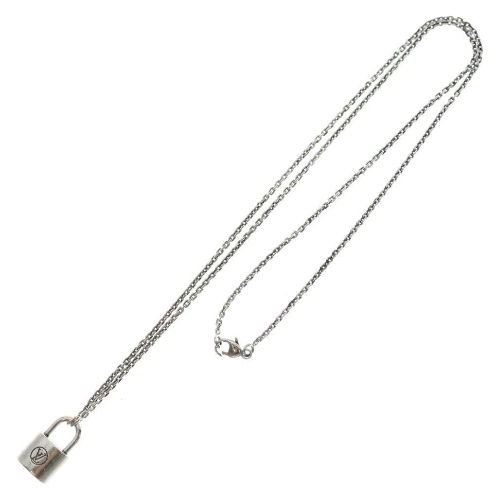 LOUIS VUITTON(ルイヴィトン) Lock It Neck Lace ロックイットネックレス Ag925 パドロックモチーフネックレス シルバー