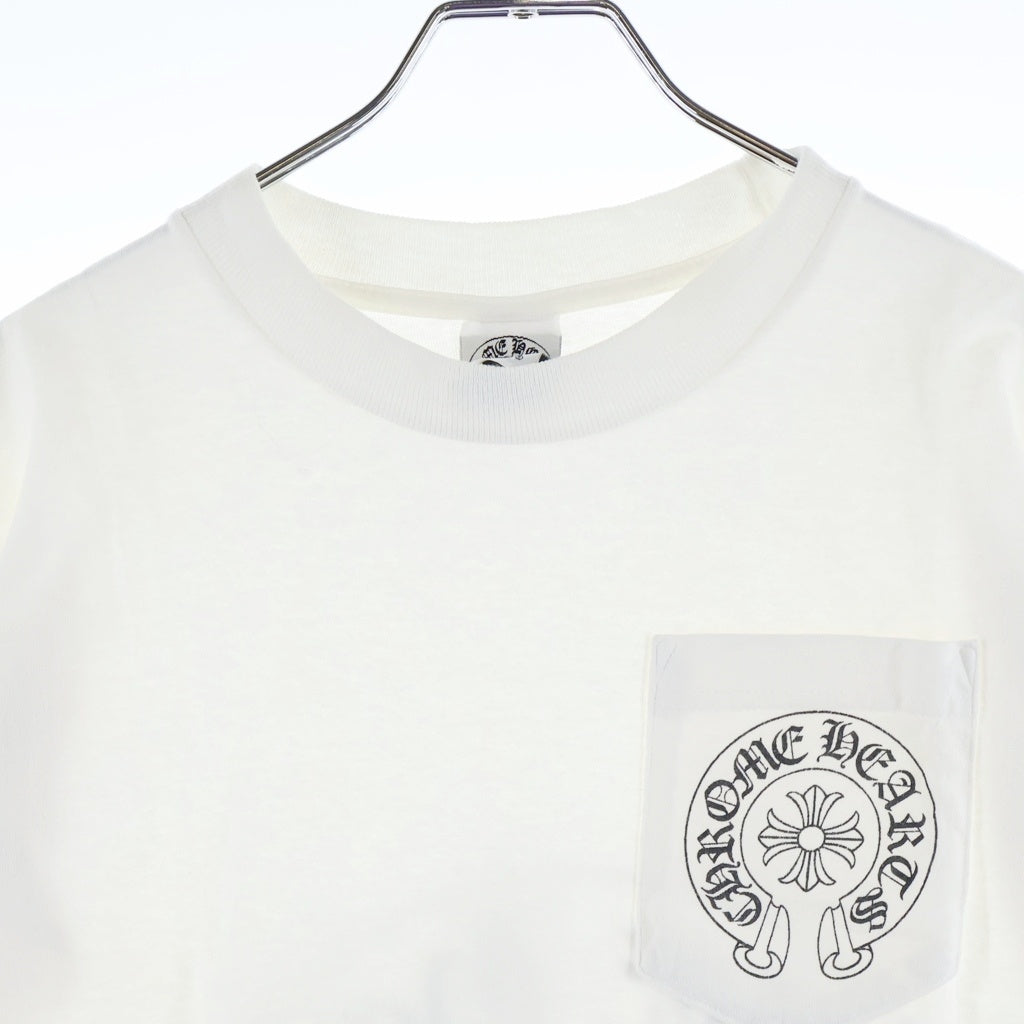 CHROME HEARTS(クロムハーツ) OLD S/S LTD オールド ロサンゼルス限定ホースシュープリント 半袖Tシャツカットソー ホワイト
