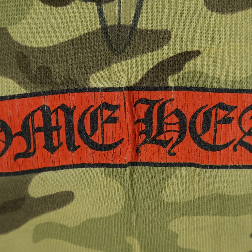 CHROME HEARTS(クロムハーツ) OLD STR CAMO S/S スタープリントカモ柄クルーネック半袖Tシャツ カットソー カモ