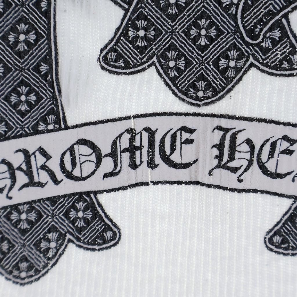 CHROME HEARTS(クロムハーツ) OLD 3 CRS TANK TOP オールドトリプルクロス タンクトップ ホワイト
