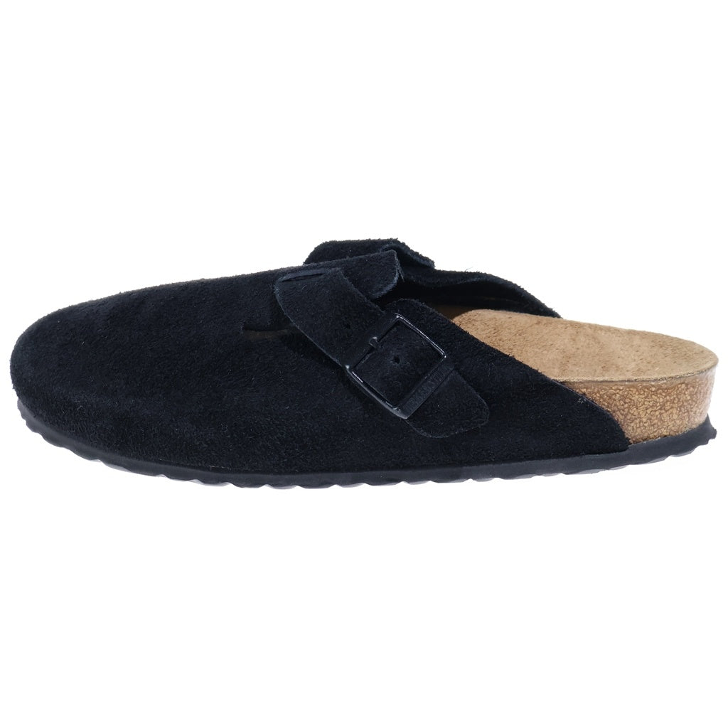 BIRKENSTOCK(ビルケンシュトック) BOSTON ボストン クロッグサンダル スウェードサンダル ブラック