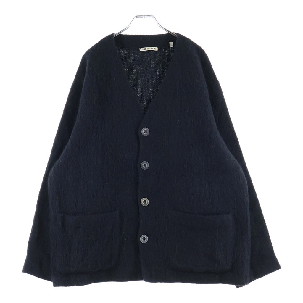 OUR LEGACY(アワーレガシー) 24AW Mohair Cardigan モヘアカーディガン ニットカーディガン M4206CBM ブラック