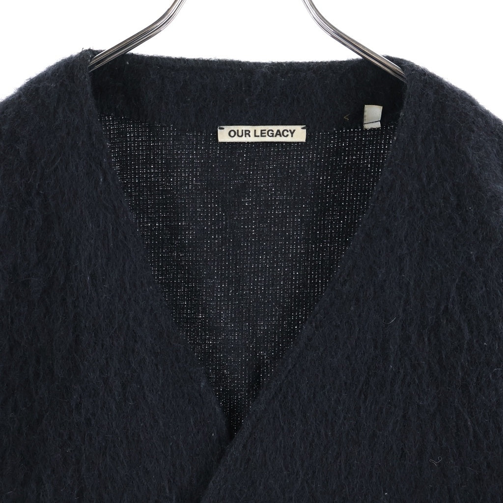 OUR LEGACY(アワーレガシー) 24AW Mohair Cardigan モヘアカーディガン ニットカーディガン M4206CBM ブラック