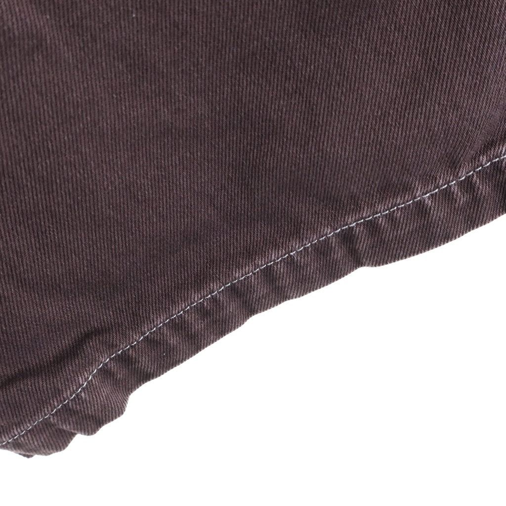 Carhartt WIP(カーハート ダブリューアイピー) Brandon Pants ブランドンパンツ コットンツイル5ポケットルーズストレートパンツ IO34809 ブラウン