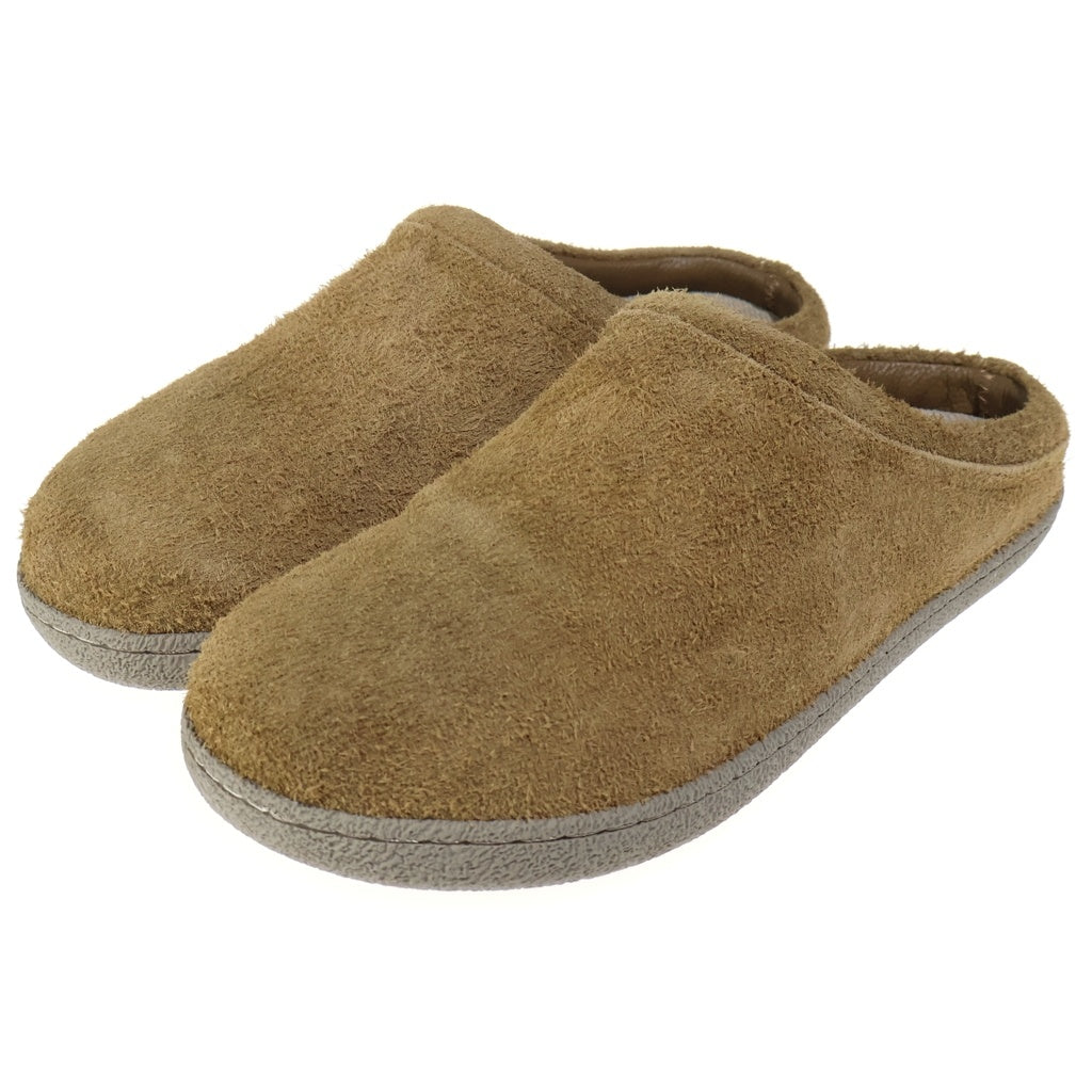 SUICOKE(スイコック) POWN SLIDES スエード スライドシューズ サンダル ブラウン