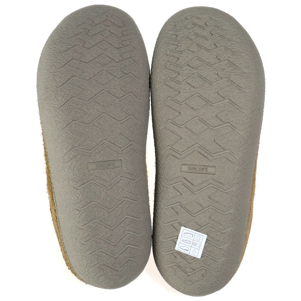 SUICOKE(スイコック) POWN SLIDES スエード スライドシューズ サンダル ブラウン