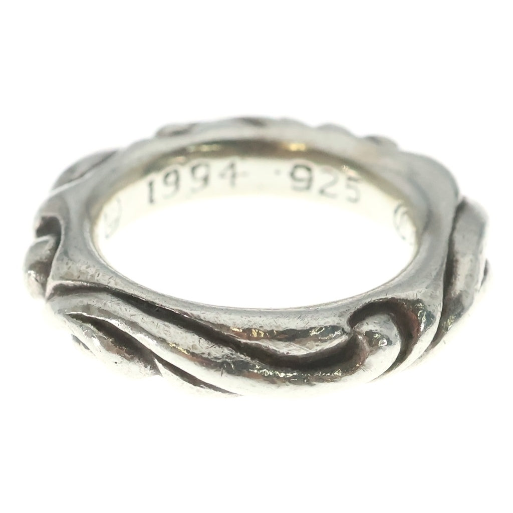 CHROME HEARTS(クロムハーツ) SCRL BAND スクロールバンド リング シルバー BCA351