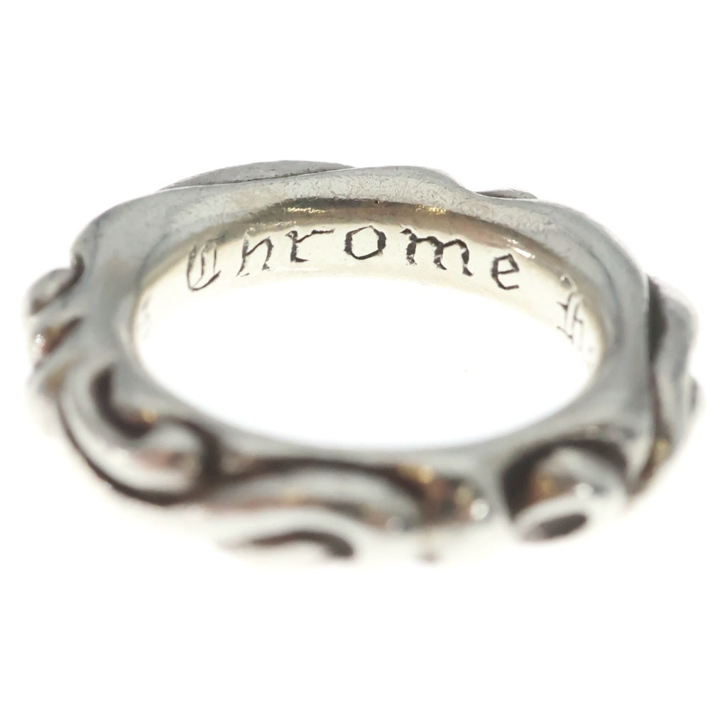 CHROME HEARTS(クロムハーツ) SCRL BAND スクロールバンド リング シルバー BCA351